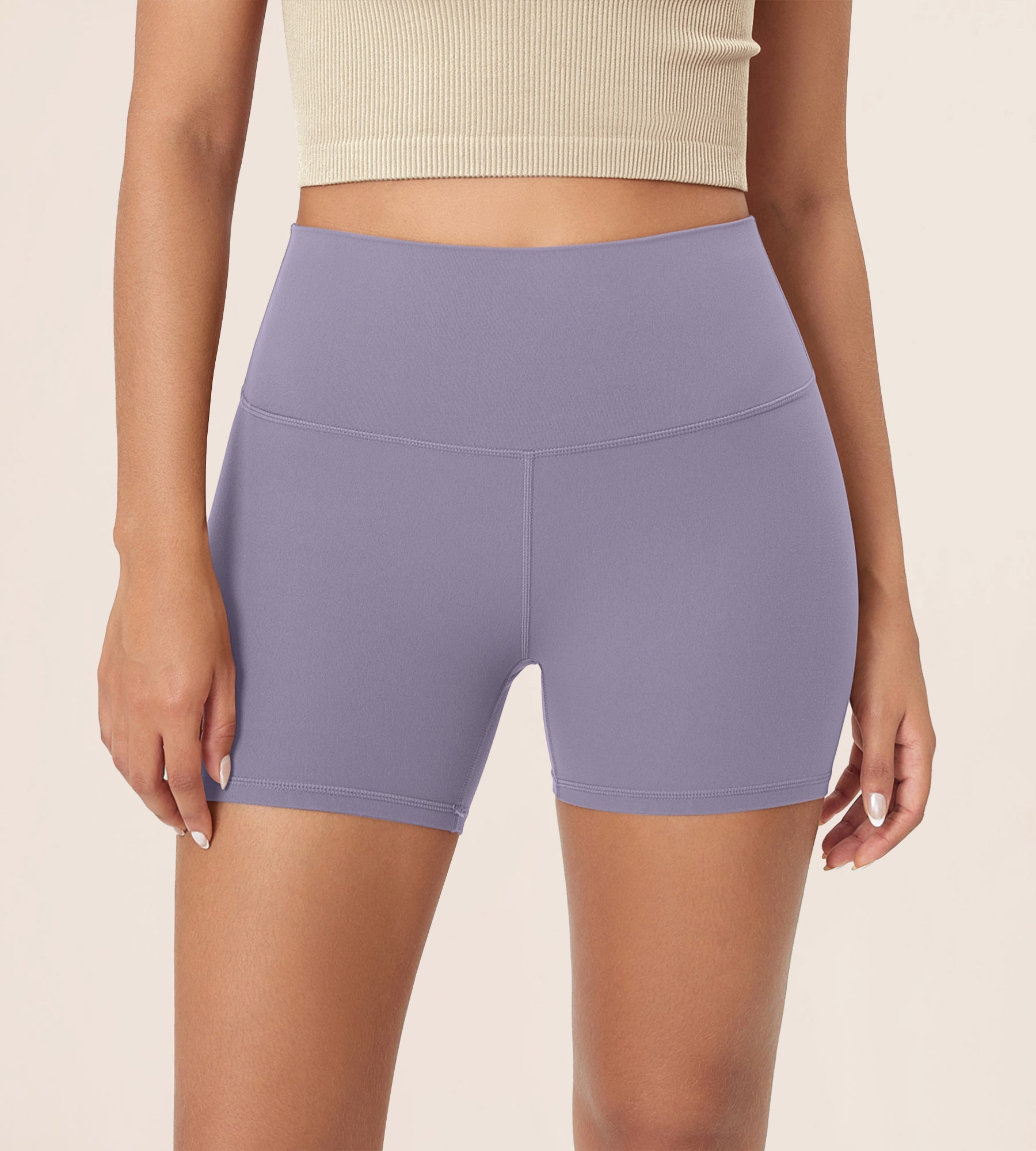 4 ODCLOUD Lounge Yoga High Waist Buttery Soft Biker Shorts - ododos