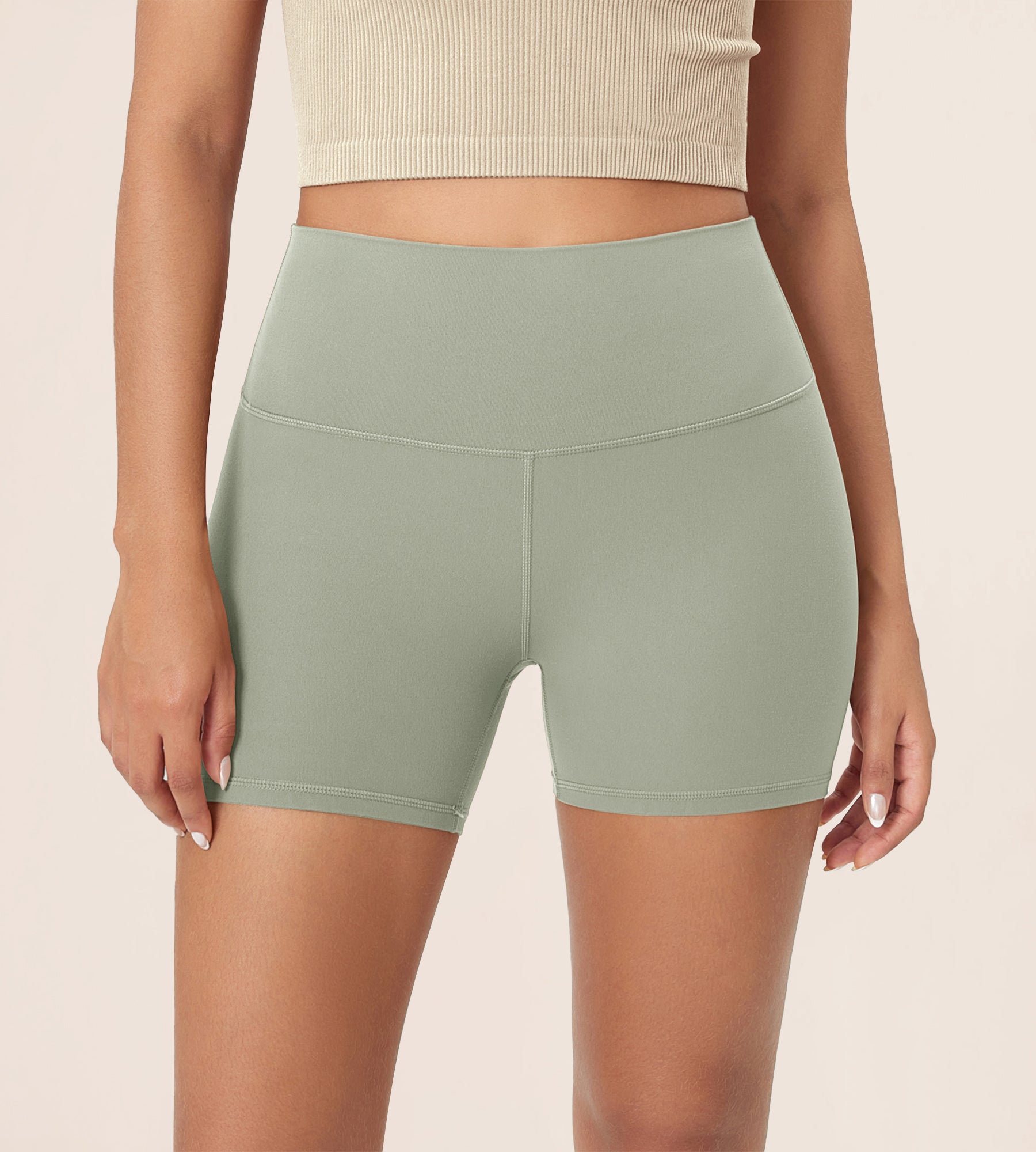 4 ODCLOUD Lounge Yoga High Waist Buttery Soft Biker Shorts - ododos