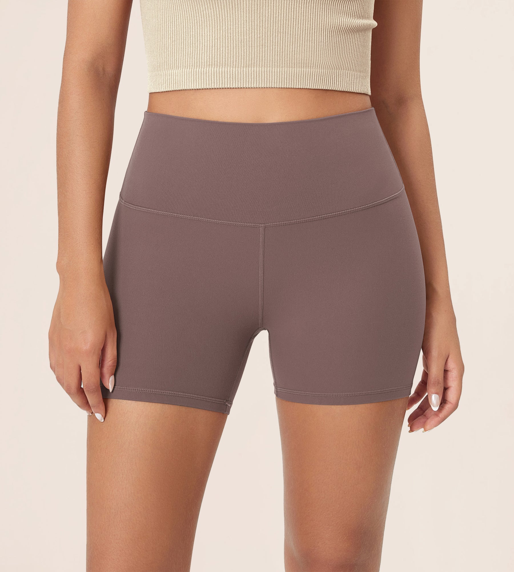 4 ODCLOUD Lounge Yoga High Waist Buttery Soft Biker Shorts - ododos