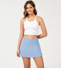 ODODOS Pleated Crossover Tennis Skorts