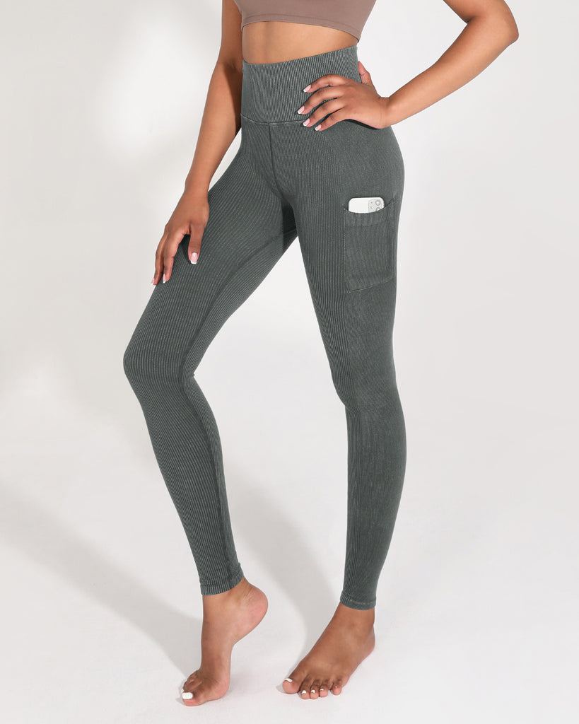 High Waist Seamless Legging Yoga Pants with Pockets for Women
